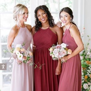 Revelry MacKenzie Chiffon Bridesmaid Dress
